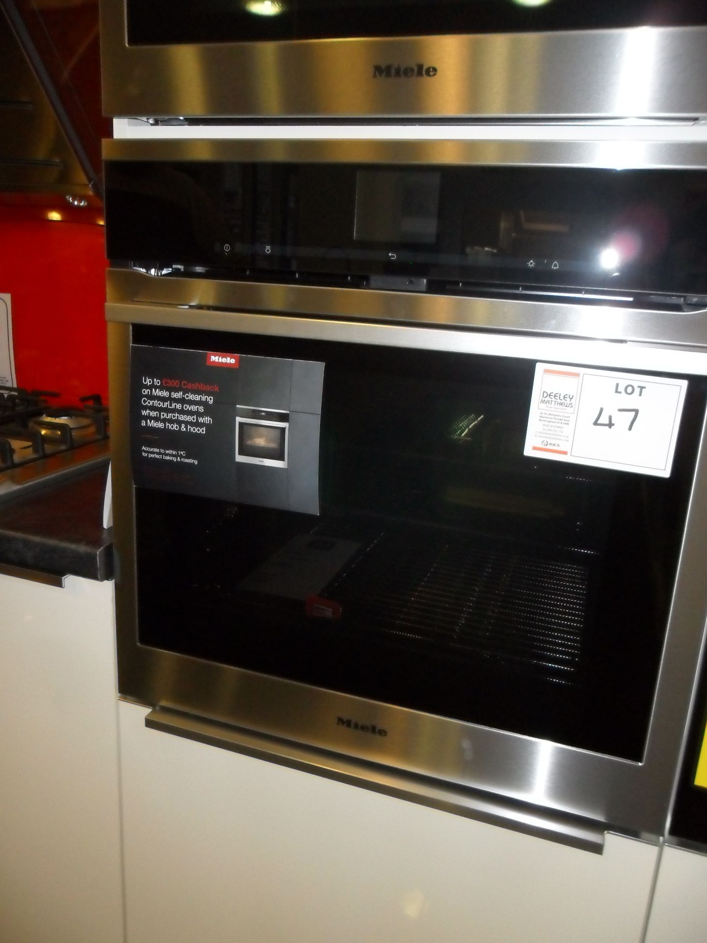 Miele H6560BP muti function SINGLE OVEN RRP £2,565