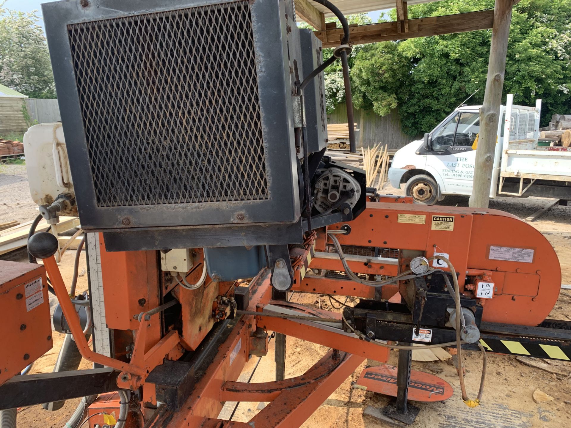 Wood-Mizer LT40MD335DH PORTABLE SAW MILL, serial no 456c42417EPHE1464 (27/08/07), 2378 hours, SW- - Image 6 of 12
