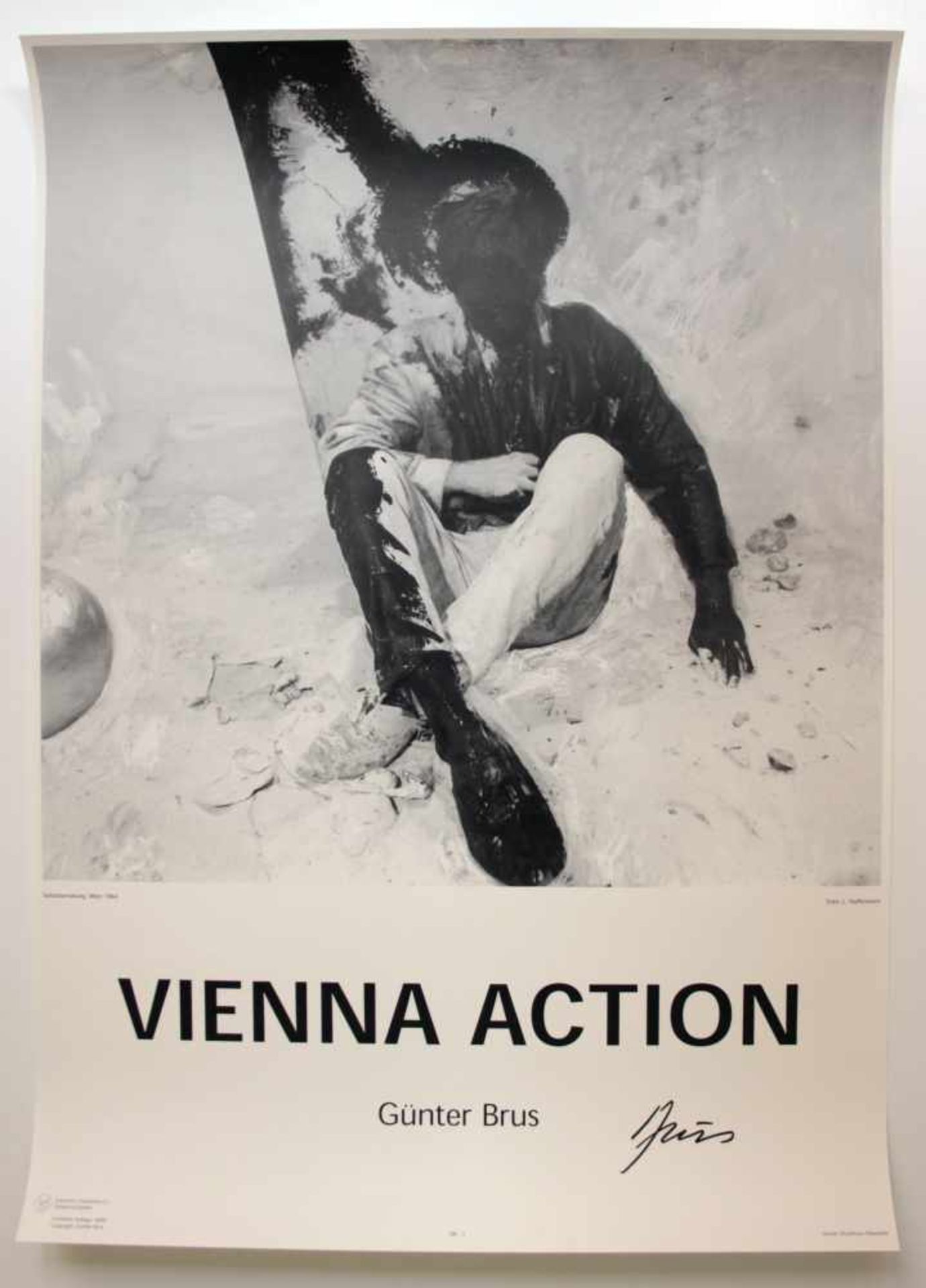 Günter Brus(geb. 1938)"Vienna Action"1999Plakatdruck12 Plakate nach Fotografien von L. - Bild 8 aus 12