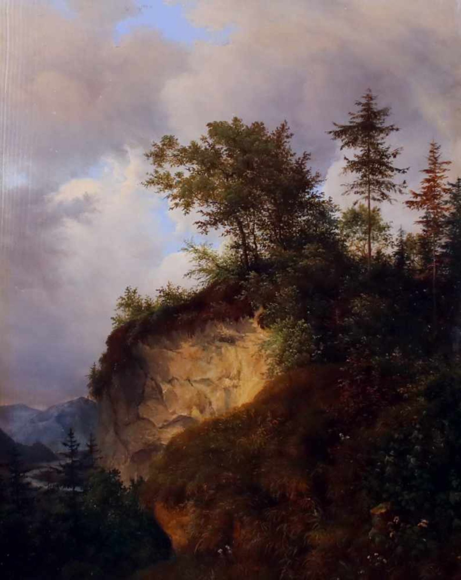 Josef Feid(1806 - 1870)"Idyllische Waldlandschaft"Öl auf HolzSigniert, gerahmt58 x 44 cm- - -22.00 %