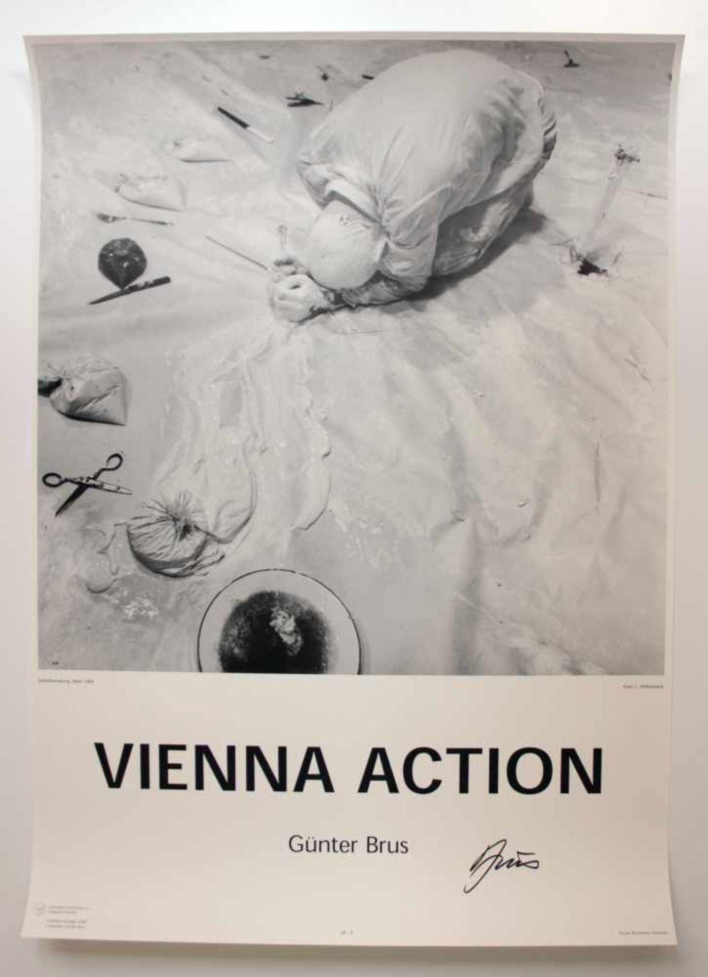 Günter Brus(geb. 1938)"Vienna Action"1999Plakatdruck12 Plakate nach Fotografien von L. - Bild 10 aus 12