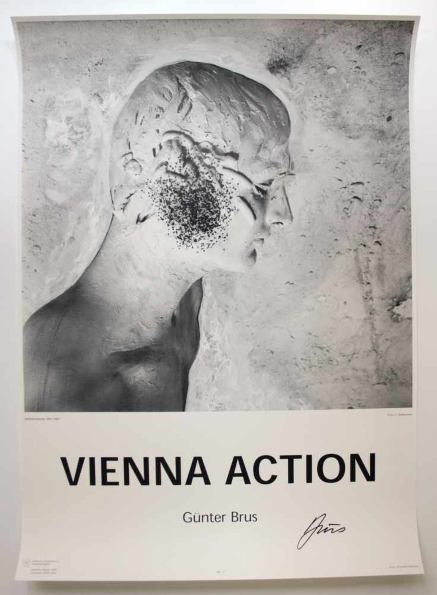 Günter Brus(geb. 1938)"Vienna Action"1999Plakatdruck12 Plakate nach Fotografien von L. - Bild 11 aus 12