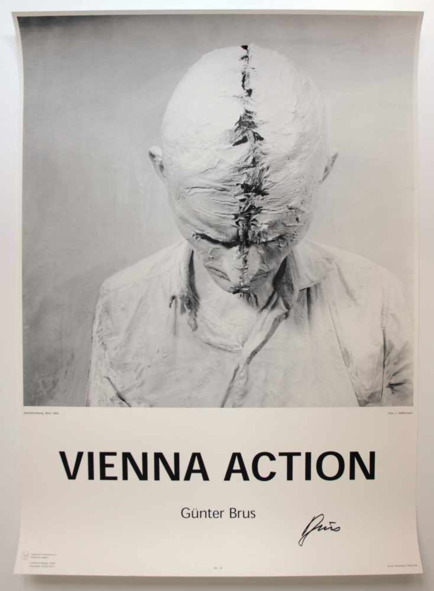 Günter Brus(geb. 1938)"Vienna Action"1999Plakatdruck12 Plakate nach Fotografien von L. - Bild 5 aus 12