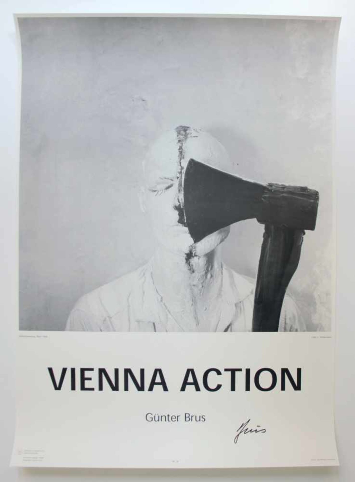 Günter Brus(geb. 1938)"Vienna Action"1999Plakatdruck12 Plakate nach Fotografien von L. - Bild 12 aus 12