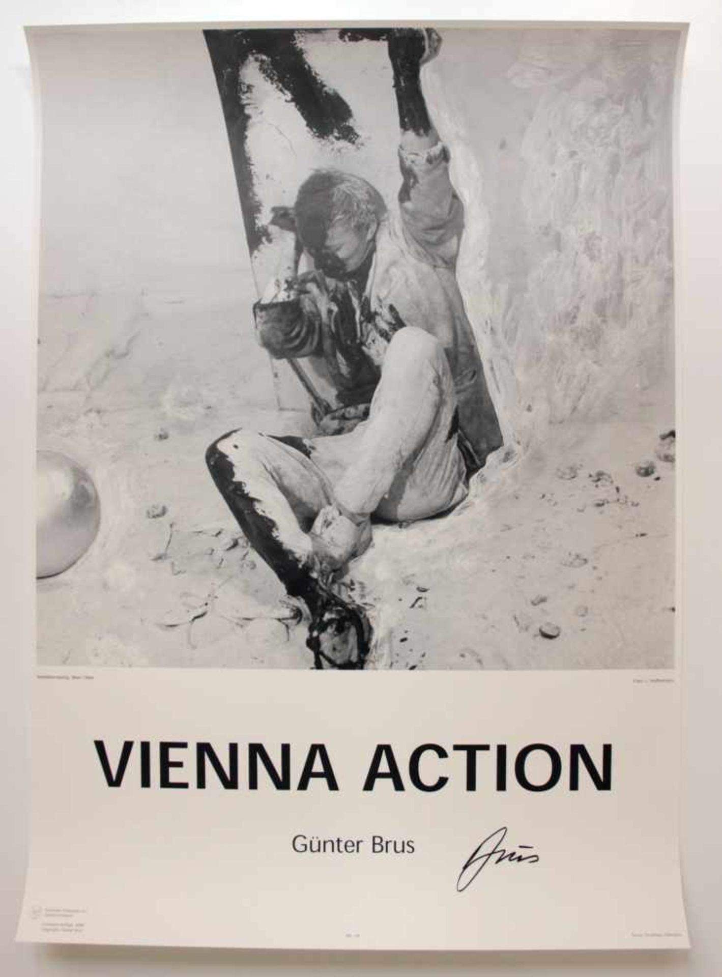 Günter Brus(geb. 1938)"Vienna Action"1999Plakatdruck12 Plakate nach Fotografien von L. - Bild 9 aus 12