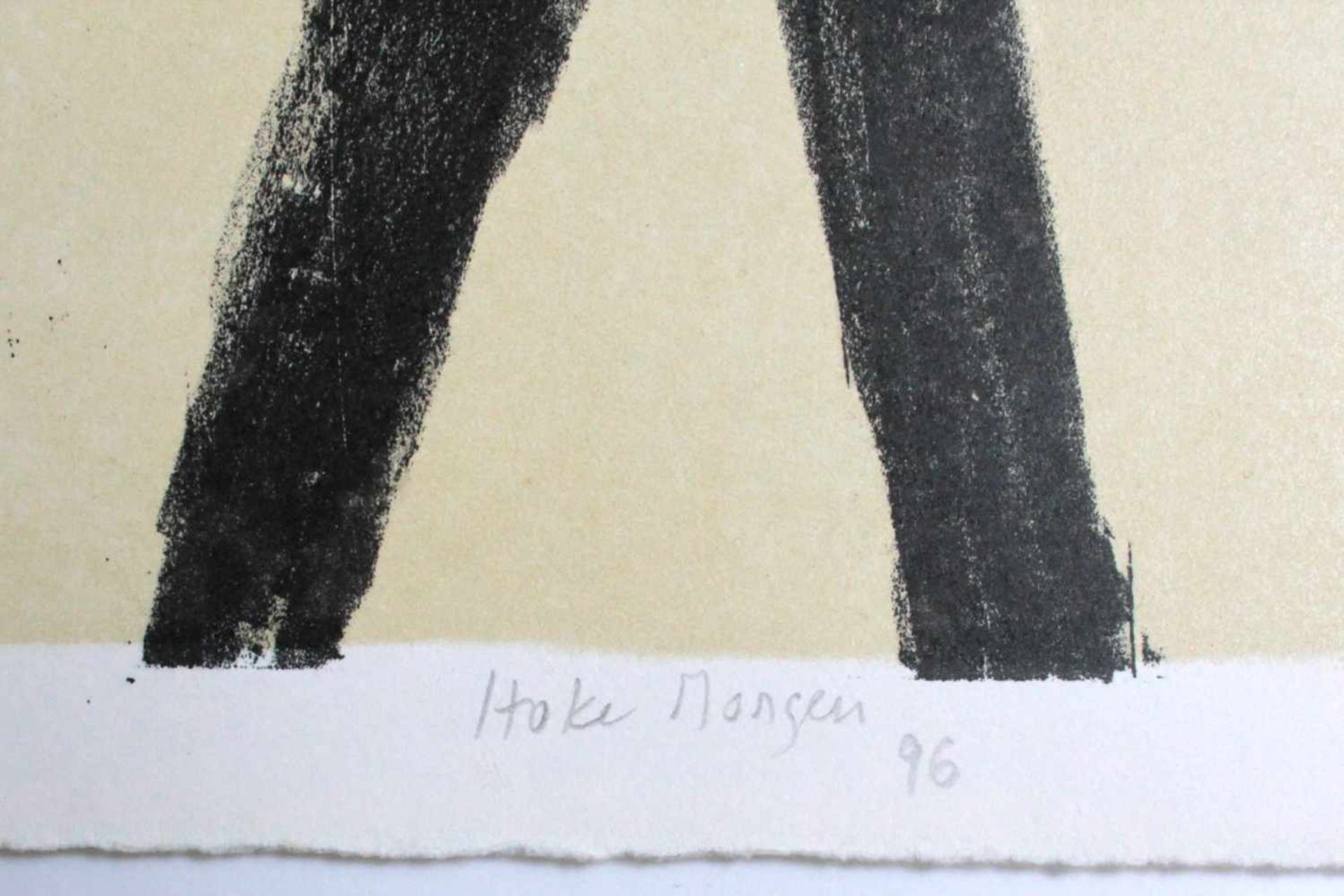 Giselbert Hoke(1927 - 2015)"Hoke Morgen"1996Lithografie auf PapierSigniert, datiert, betitelt und - Bild 4 aus 4