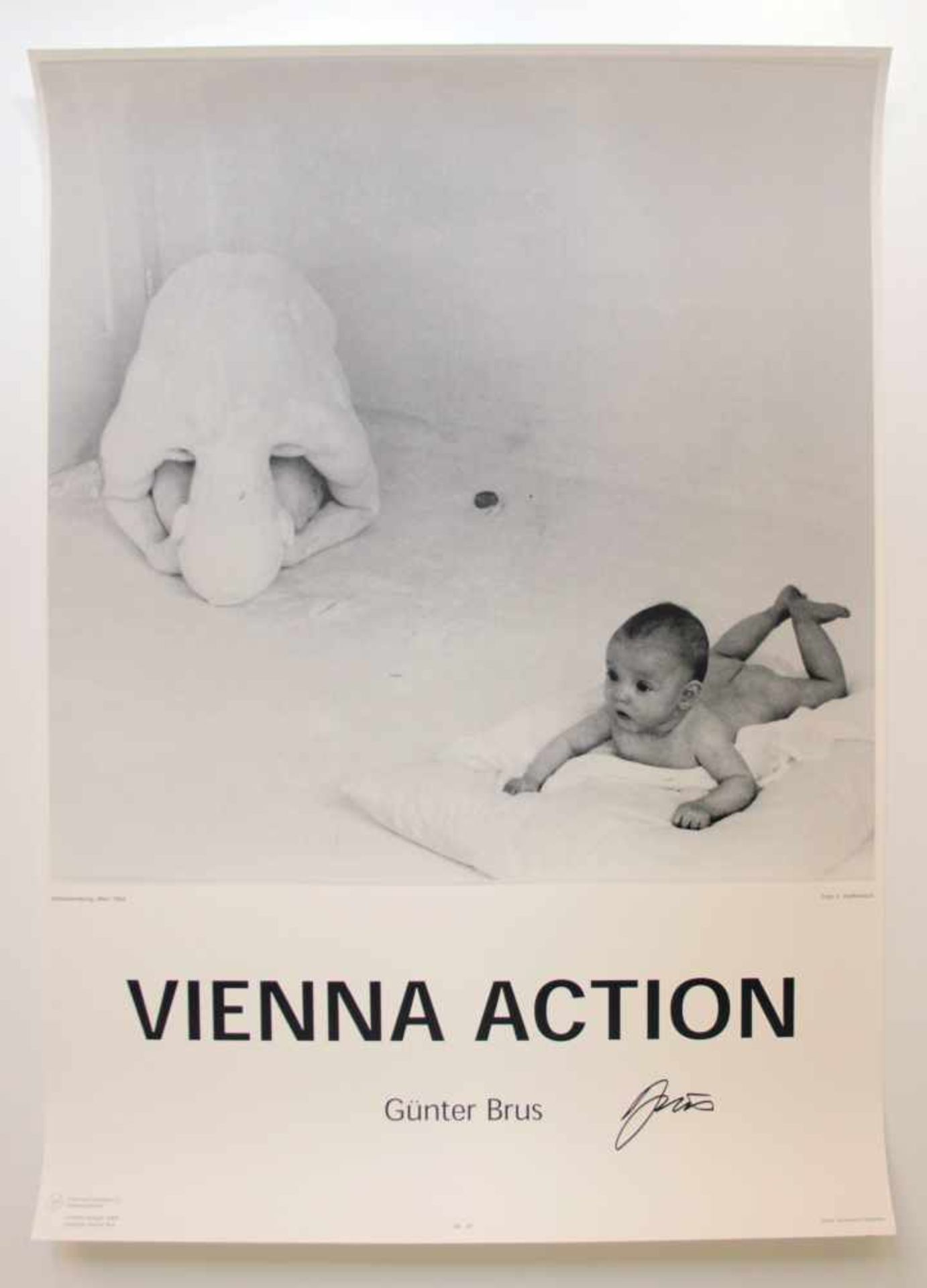 Günter Brus(geb. 1938)"Vienna Action"1999Plakatdruck12 Plakate nach Fotografien von L. - Bild 7 aus 12