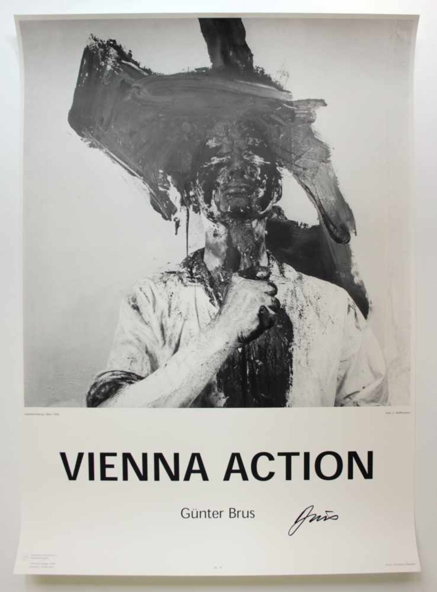 Günter Brus(geb. 1938)"Vienna Action"1999Plakatdruck12 Plakate nach Fotografien von L. - Bild 3 aus 12