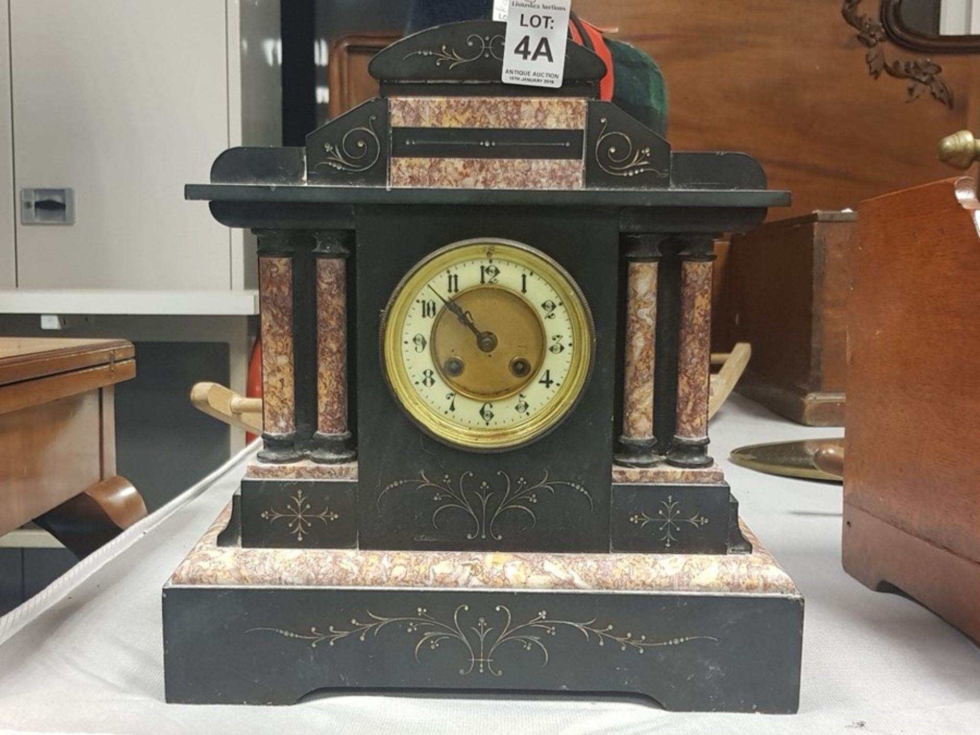 FRENCH MARBLE CLOCK