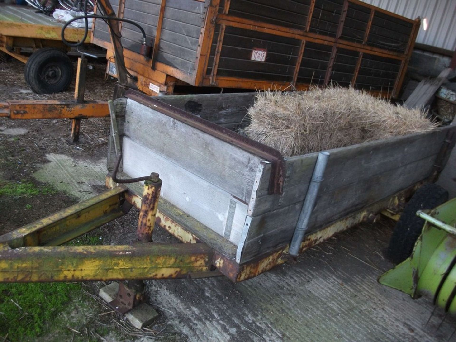 2 Wheeled logging trailer