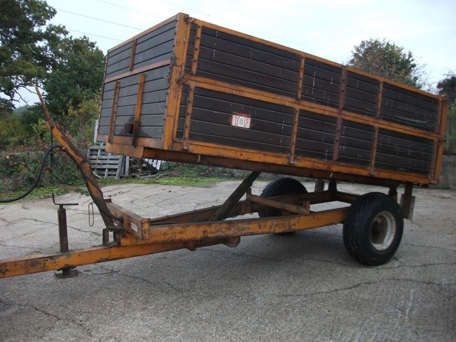 Tipping Grain Trailer 4 Ton