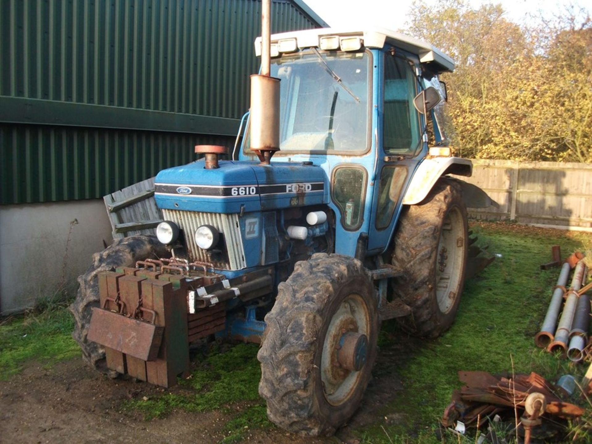 Ford 6610 4wd Tractor Reg No C273 AEX (HOURS 3063) (RUNNING WELL)