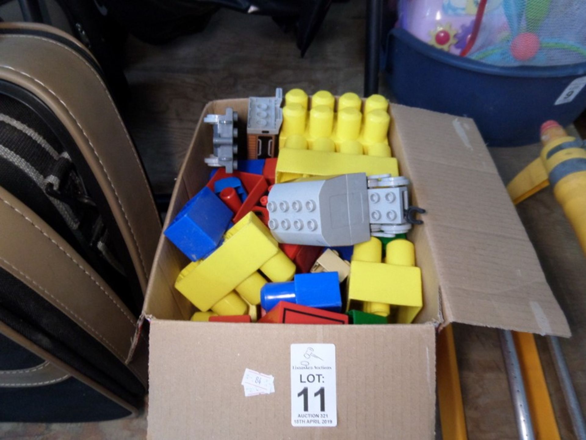 BOX OF LARGE LEGO