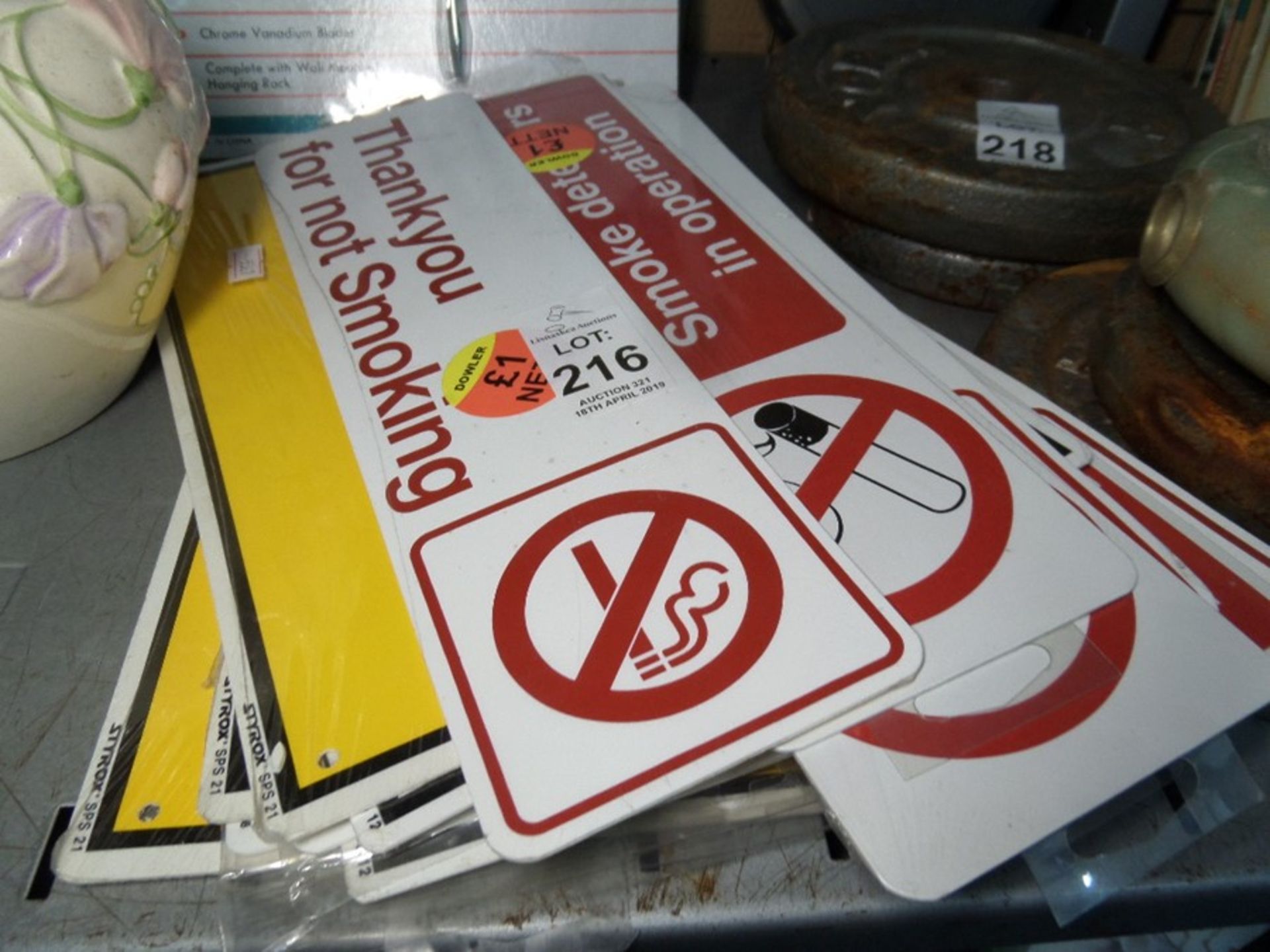 ASSORTMENT OF WORKPLACE SIGNAGE