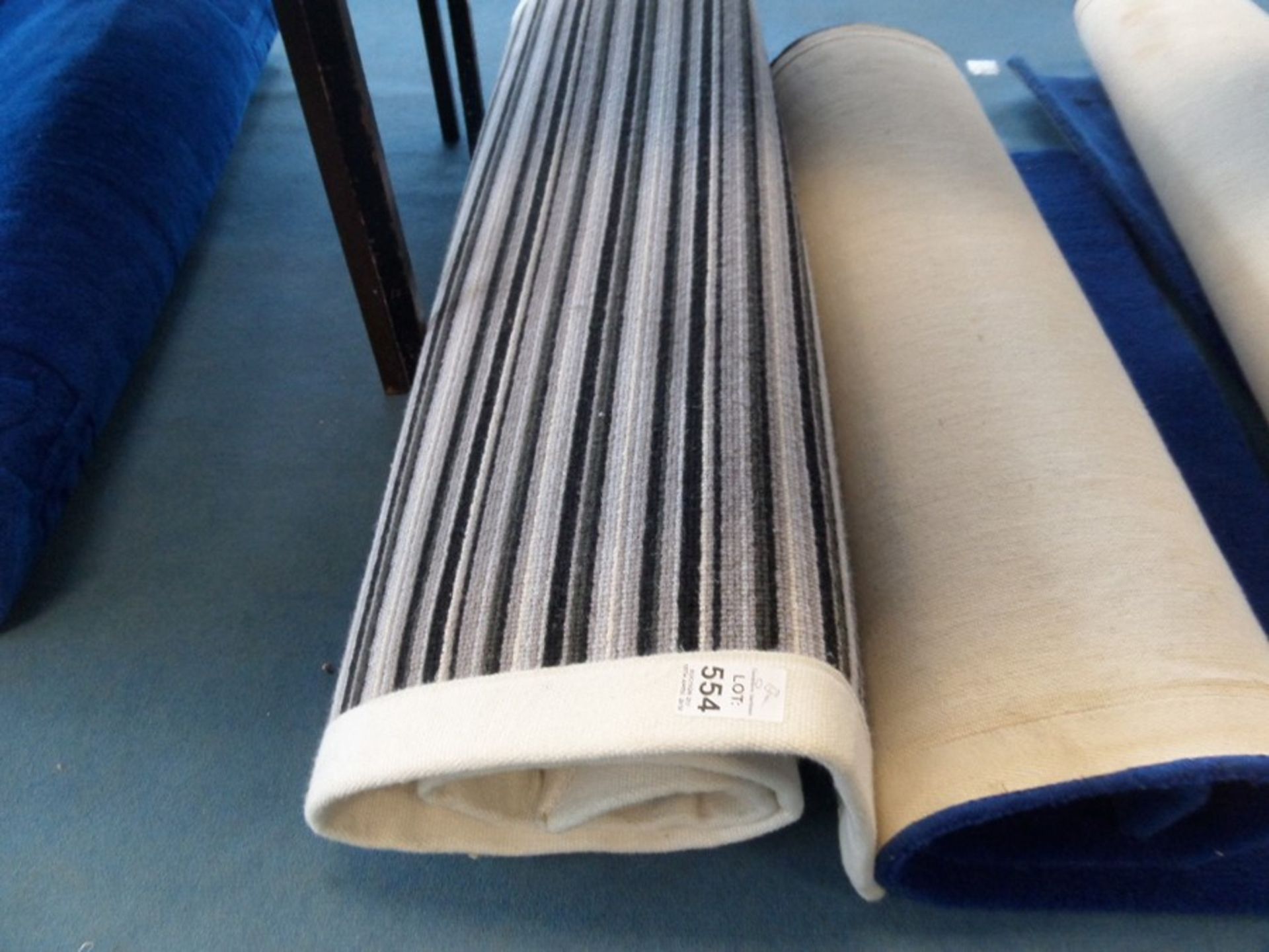 NEW HEAVY DUTY STRIPED RUG