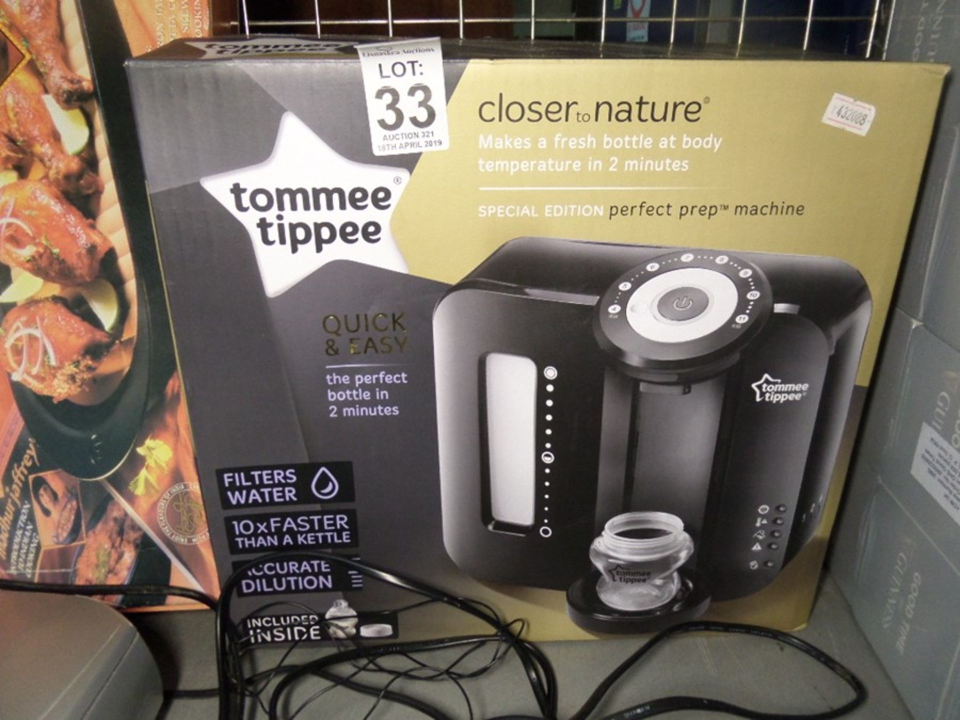 TOMMEE TIPPEE BOXED BOTTLE PREP MACHINE