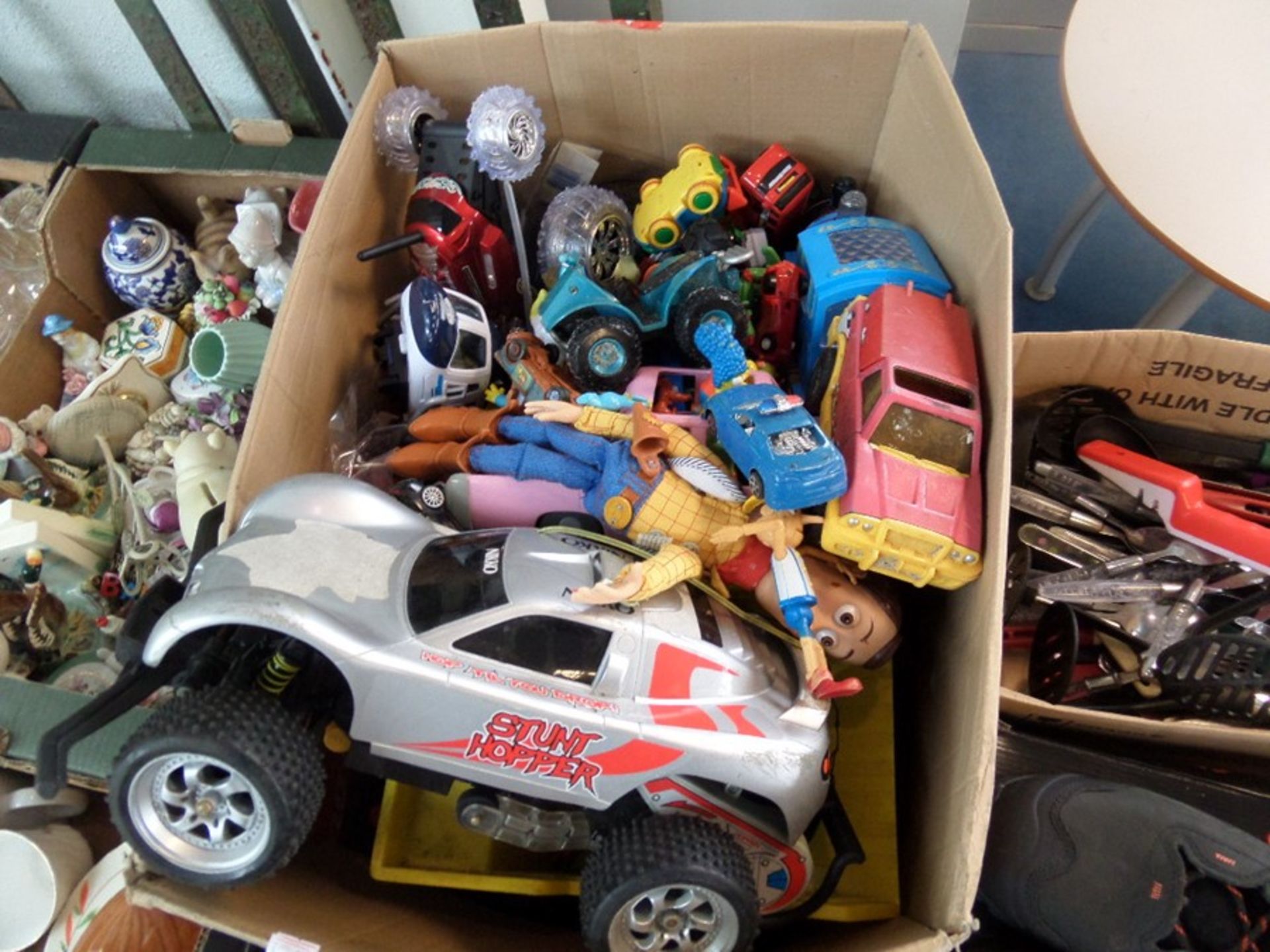 LARGE BOX OF TOYS