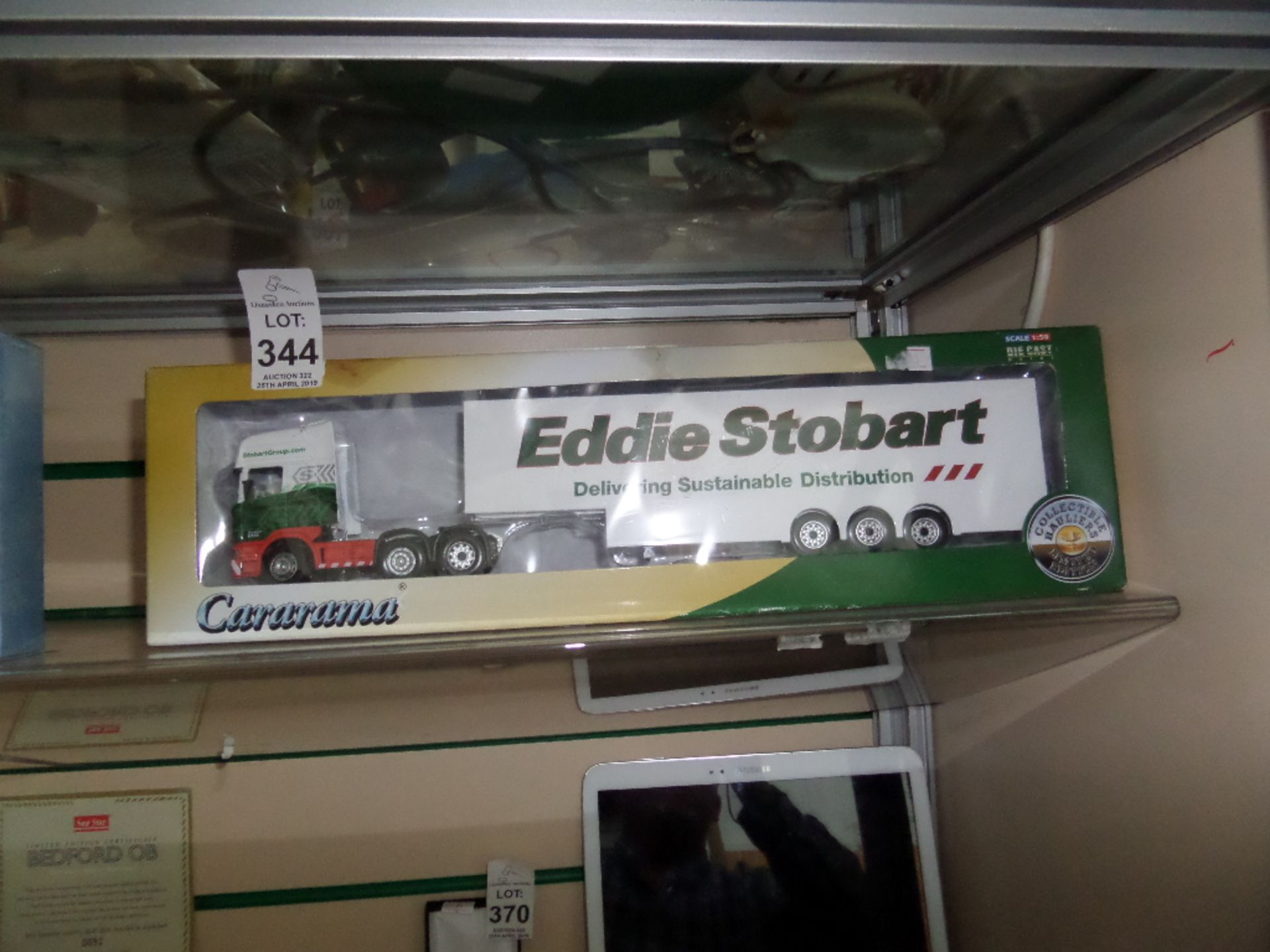 BOXED EDDIE STOBART LORRY