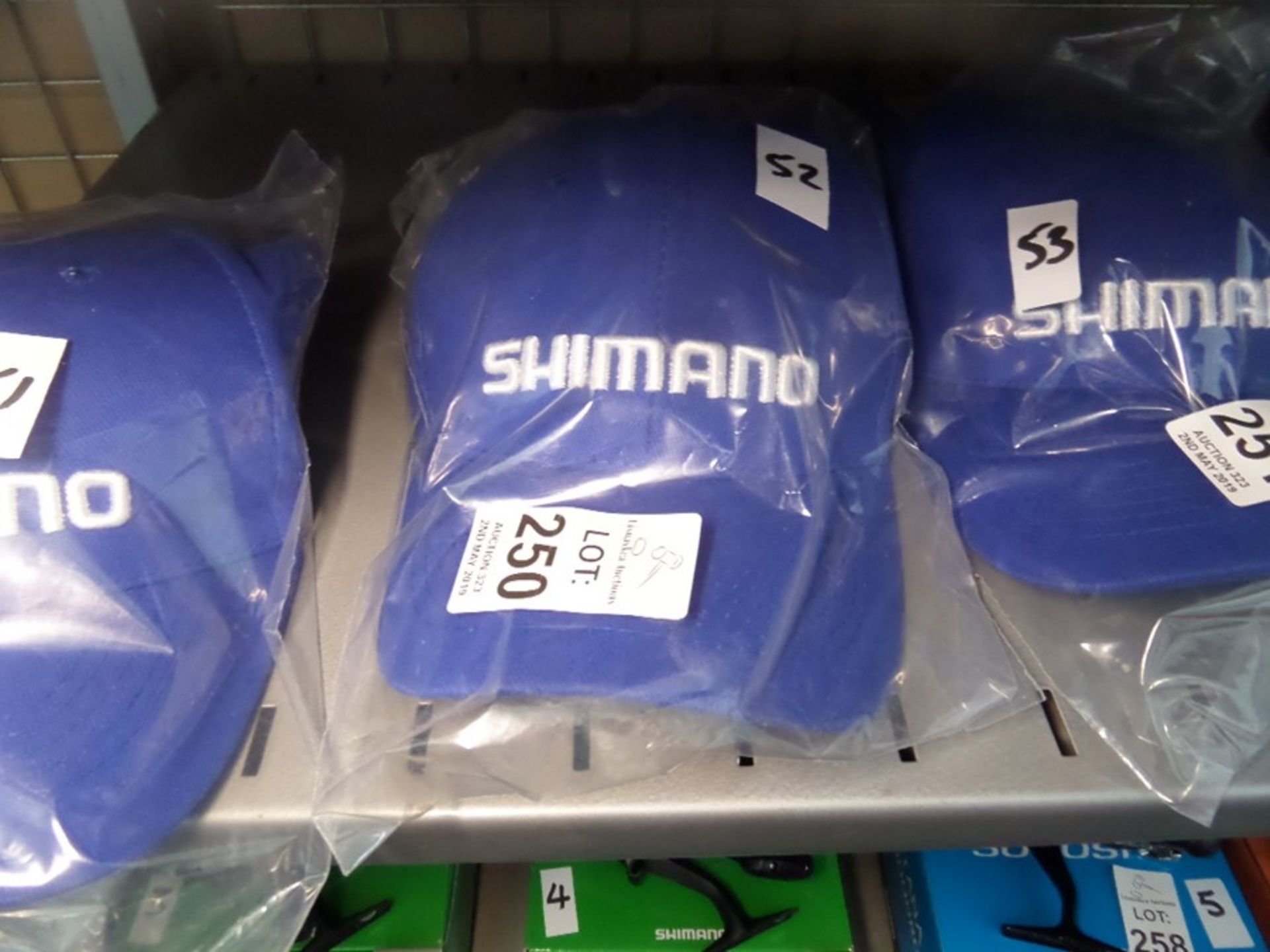 SHIMANO BLUE BASEBALL CAP