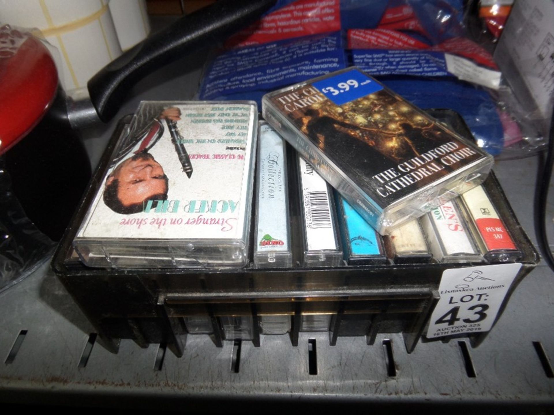BOX OF CASSETTES