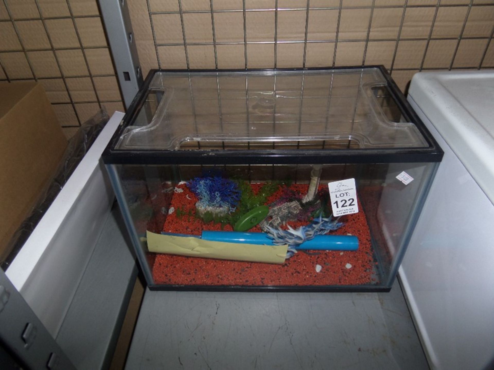 FISH TANK WITH ACCESSORIES