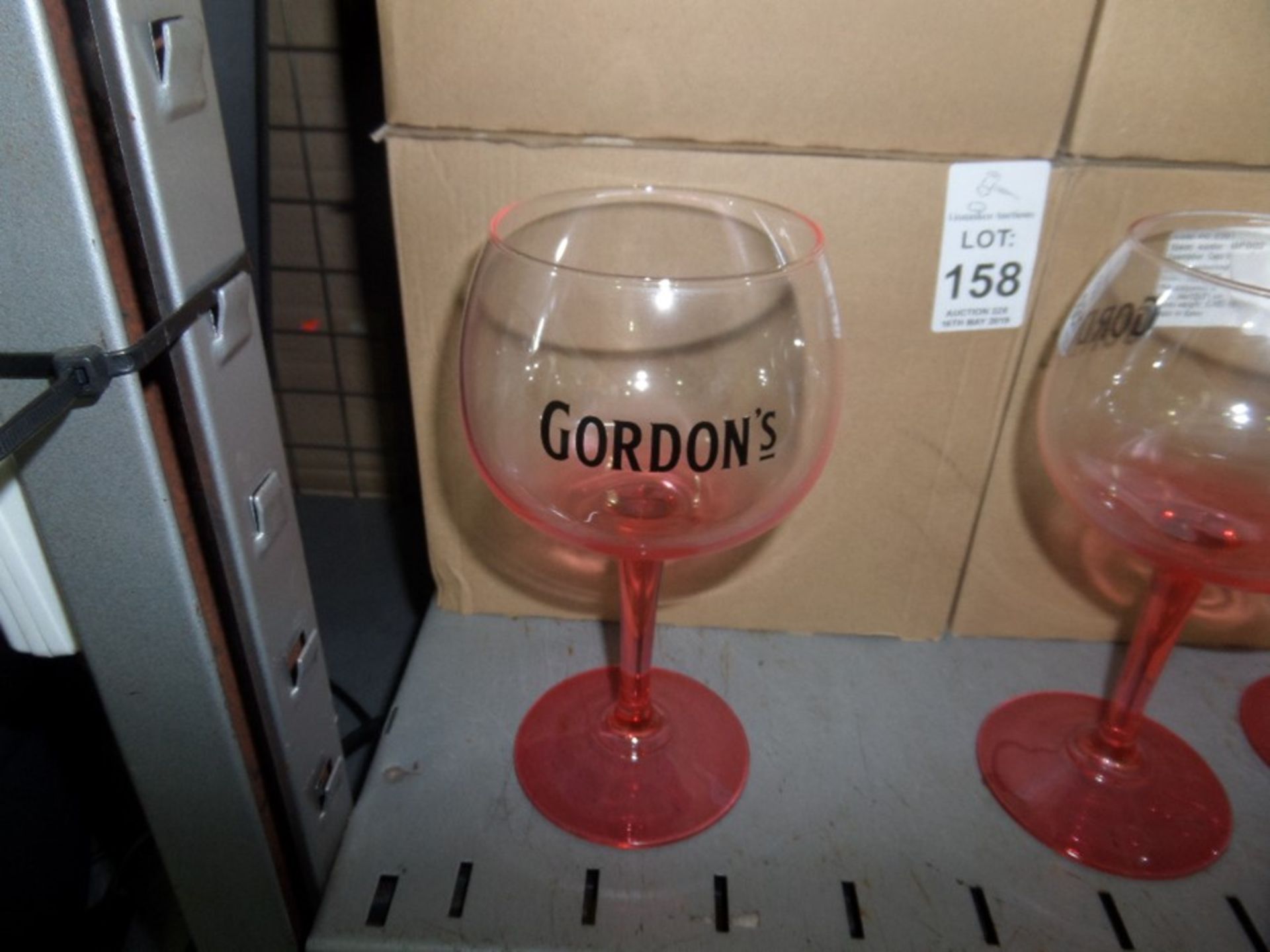 BOX OF 6 NEW GORDON'S GLASSES