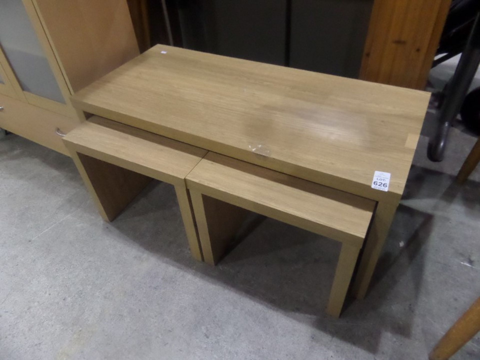 SET OF 3 COFFEE TABLES