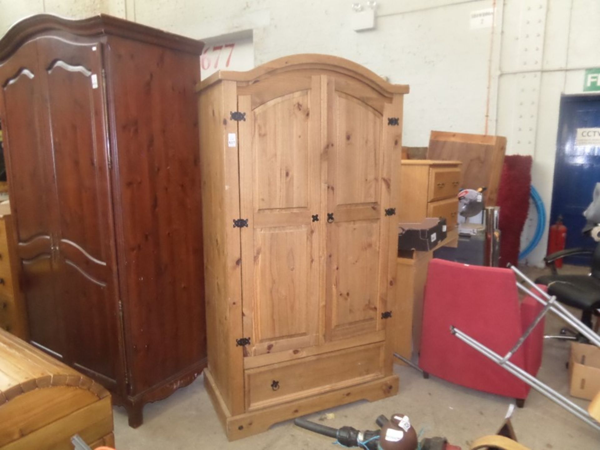 MEXICAN PINE WARDROBE