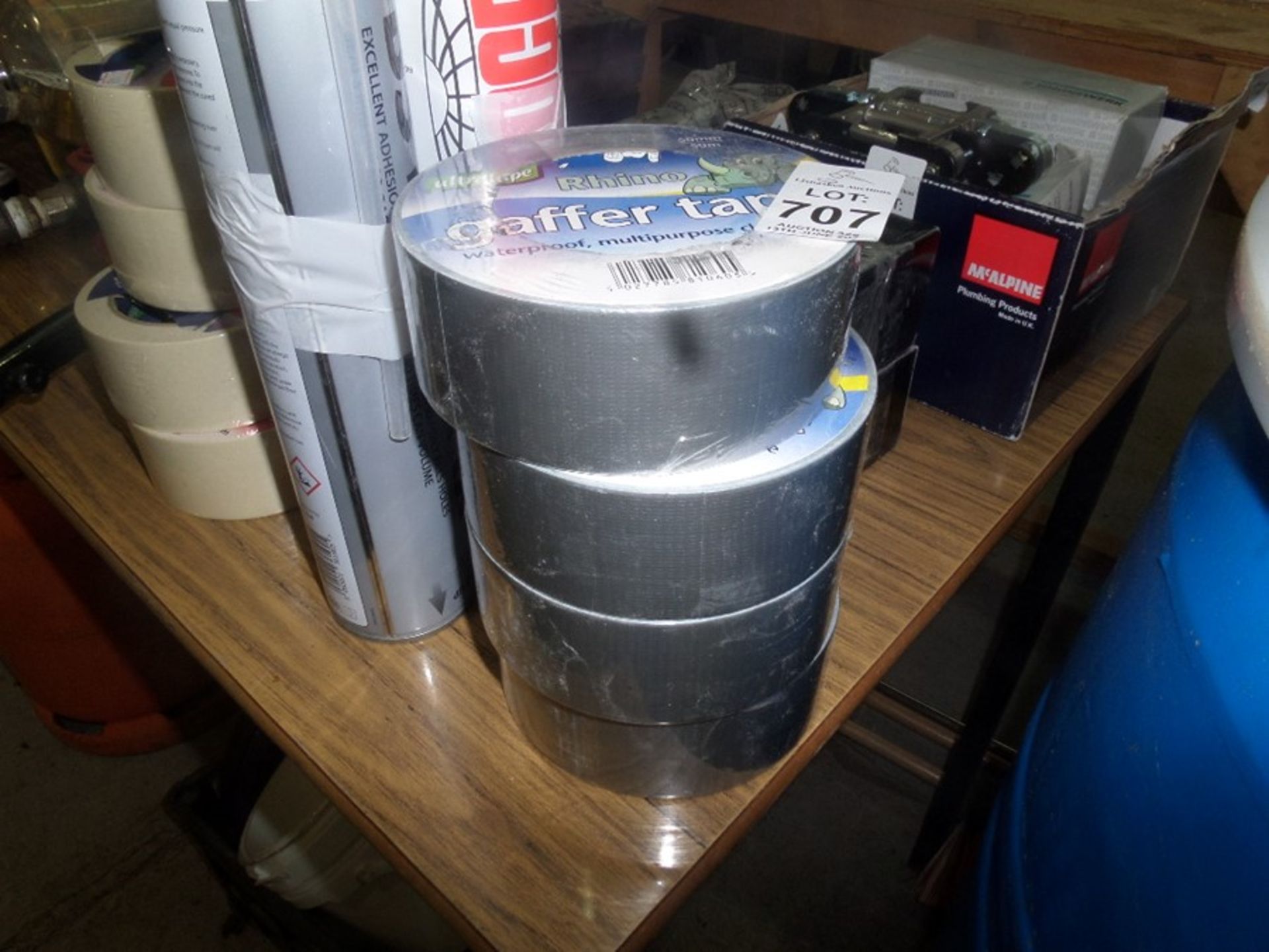 4 ROLLS OF RHINO TAPE