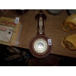 WOODEN BAROMETER