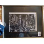FRAMED TIMES SQUARE (NYC) PRINT