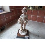 CAPODIMONTE BOY FIGURINE