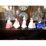 5X ROYAL DOULTON LADY FIGURINES