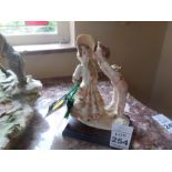 CAPODIMONTE COUPLES FIGURINE