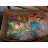 FULL BOX OF BOSSONS ANIMAL FIGURES