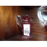 CRANBERRY GLASS JUG