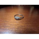 LADIES 9CT GOLD HALLMARKED RING