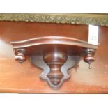 MAHOGANY WALL SHELF