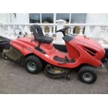 POWERLINE AL-KO T16-102 HD-H RIDE ON PETROL LAWNMOWER (FULLY WORKING)