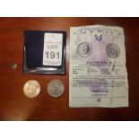 2 AMERICAN JFK SILVER HALF DOLLARS WEIGHING 12 GRAMMES EACH (1964 & 1974)