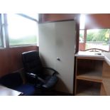 2 DOOR METAL STATIONARY CABINET