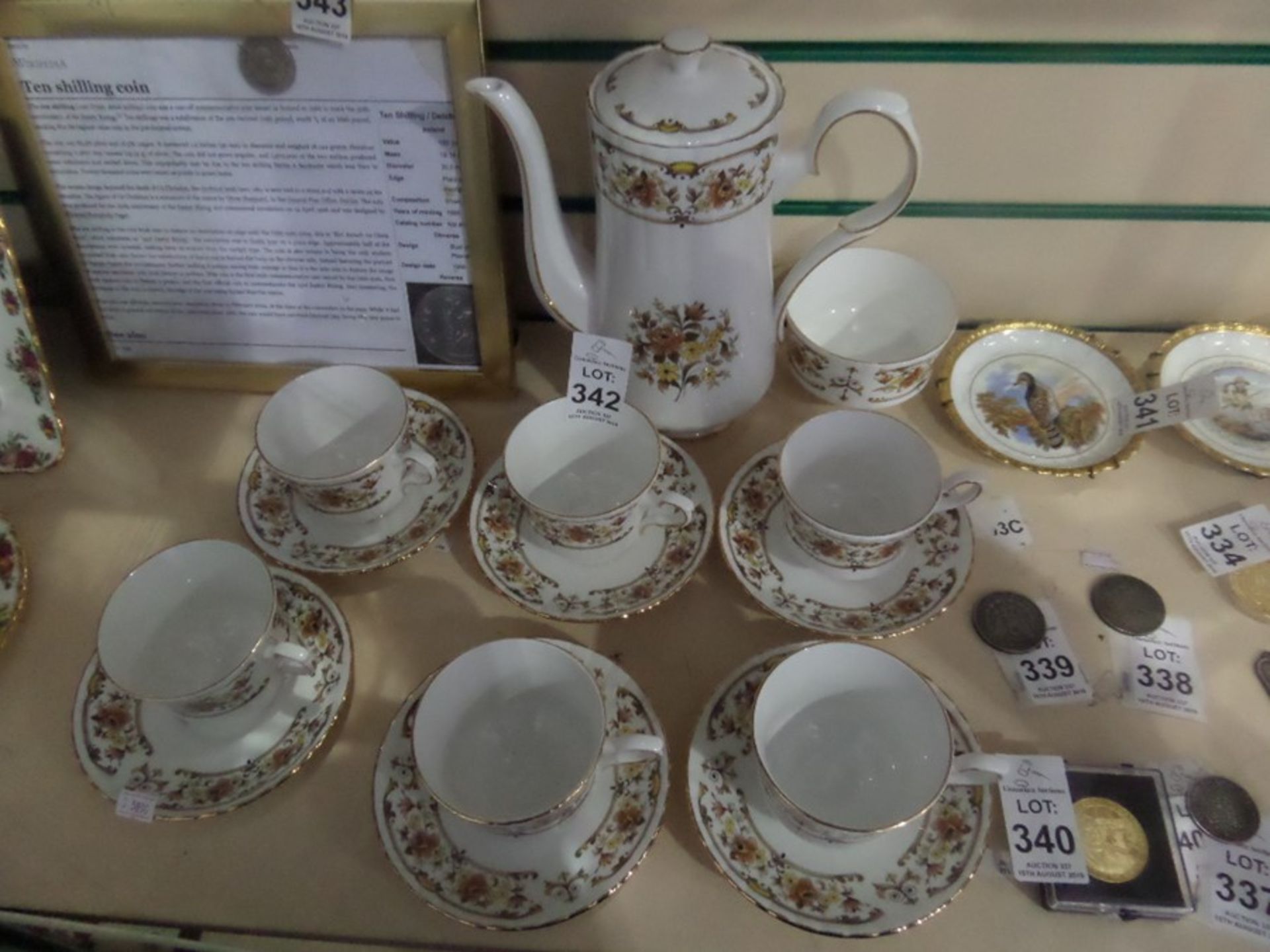 14 PIECE CLOVELLY STAFFORD CHINA