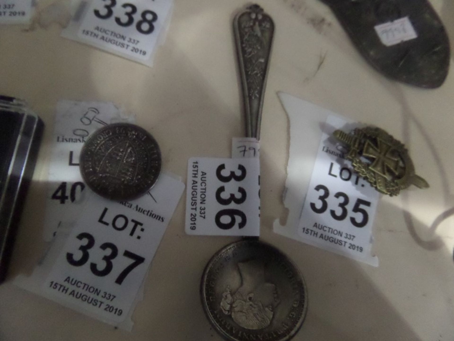 REAR COLLECTIBLE SPOON STAMPED '1947'