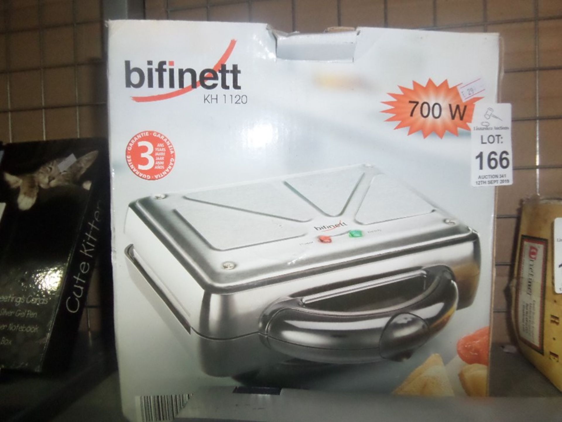 BOXED SANDWICH TOASTER (WORKING)