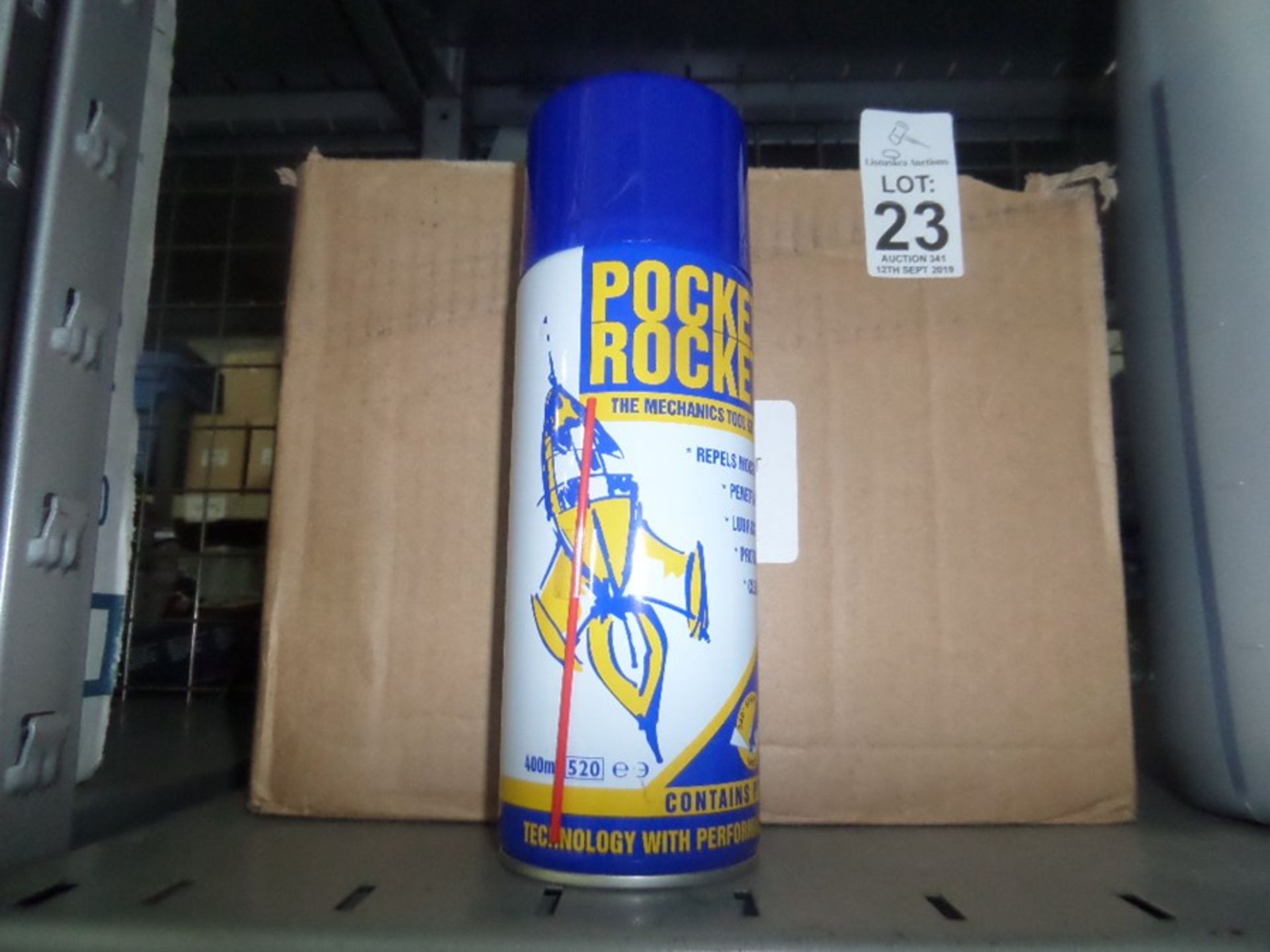 12 CANS OF POCKET ROCKET (LIKE WD 40)