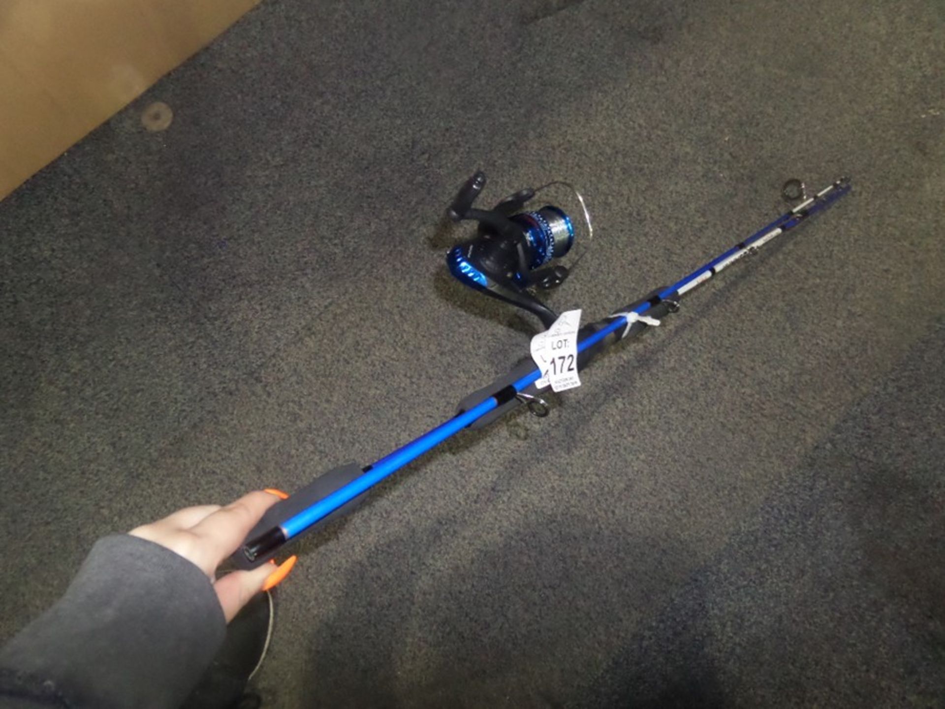 HUMMER 150 SPINNING ROD WITH REEL