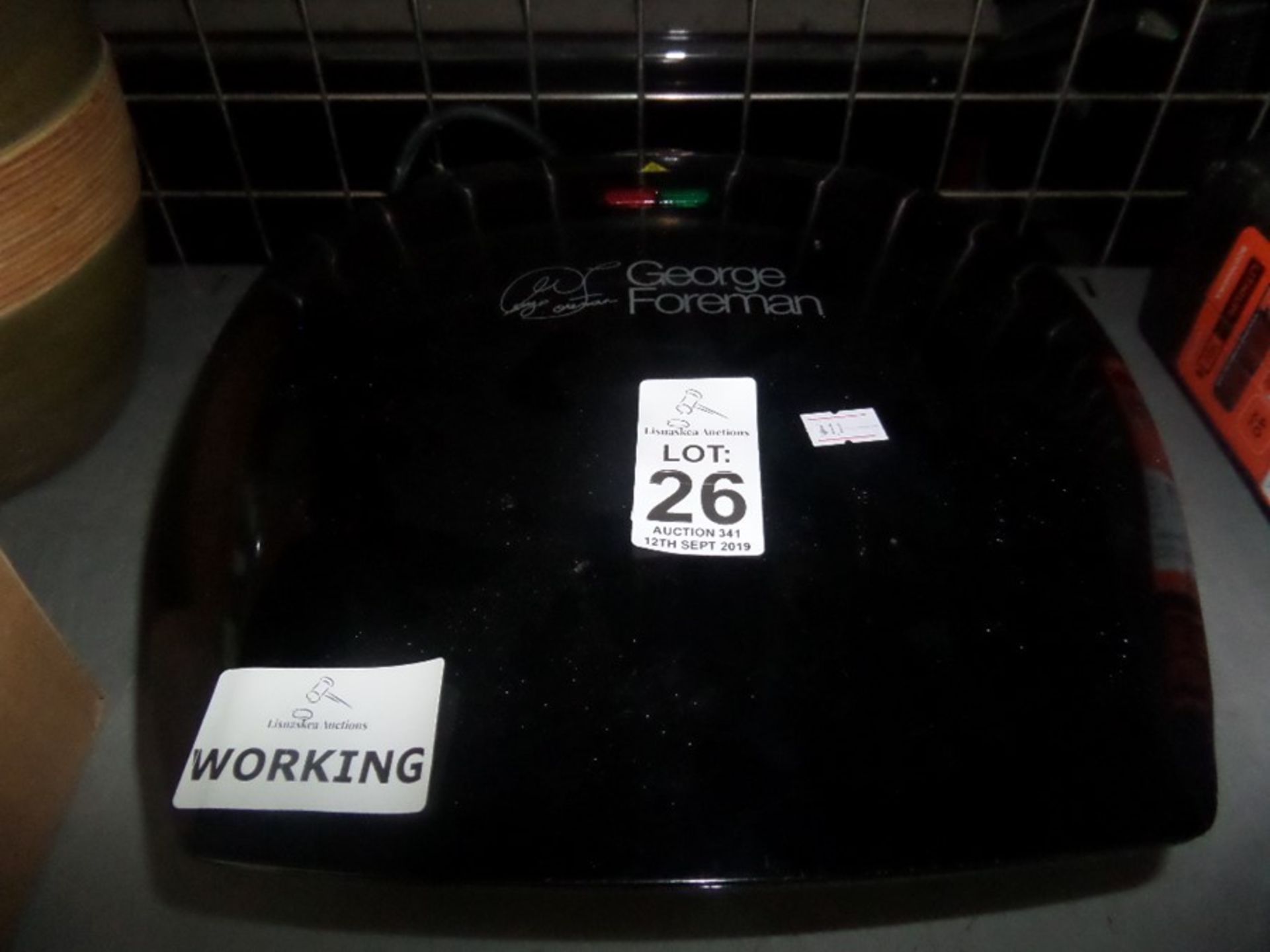 GEORGE FOREMAN GRILL (WORKING)