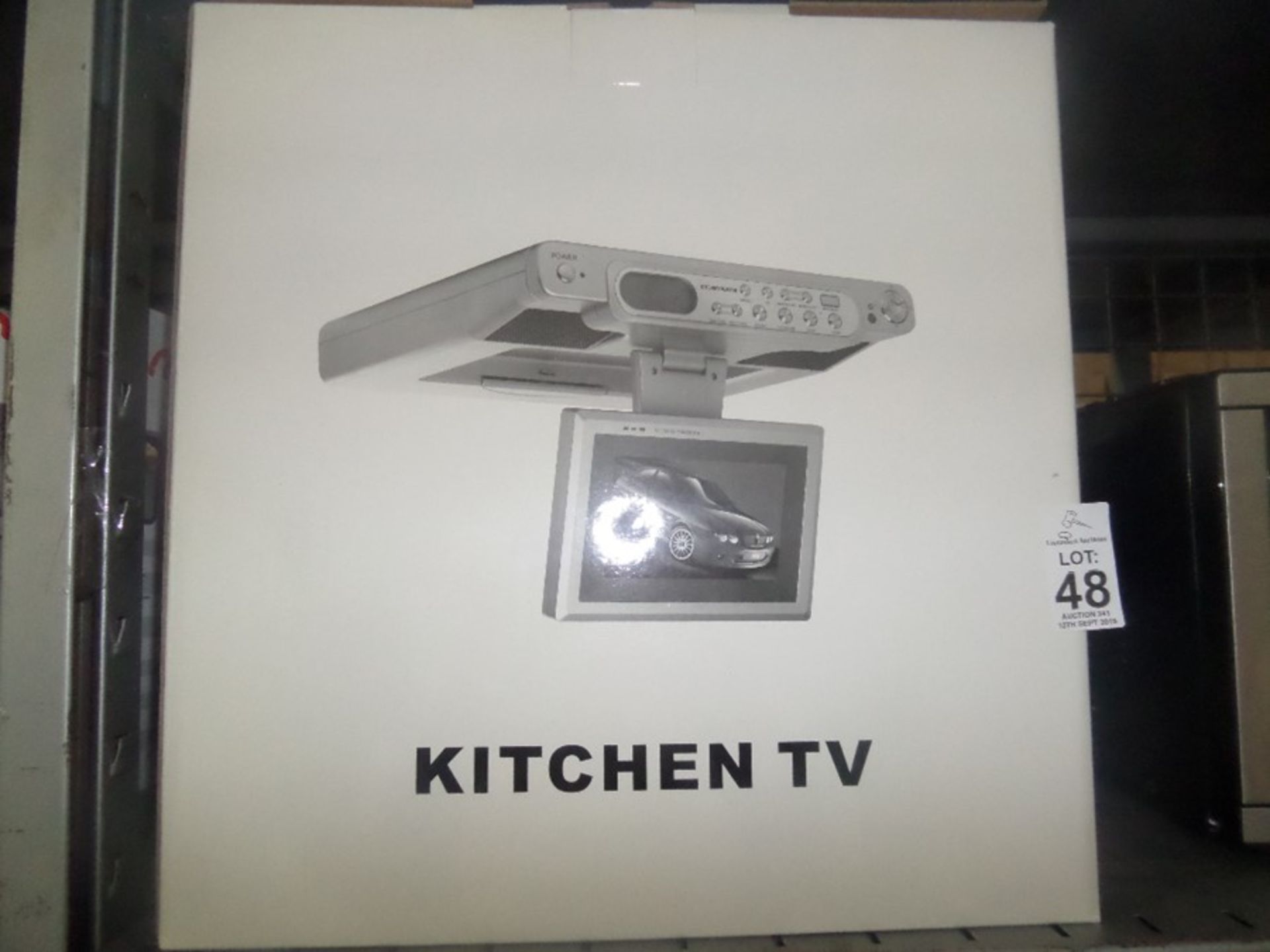 BOXED KITCHEN TV (WORKING)