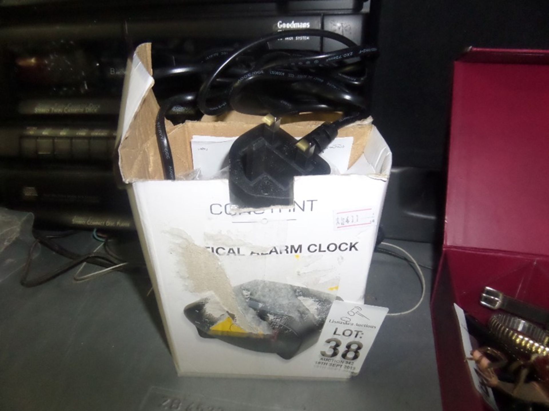 NEW BOXED ALARM CLOCK