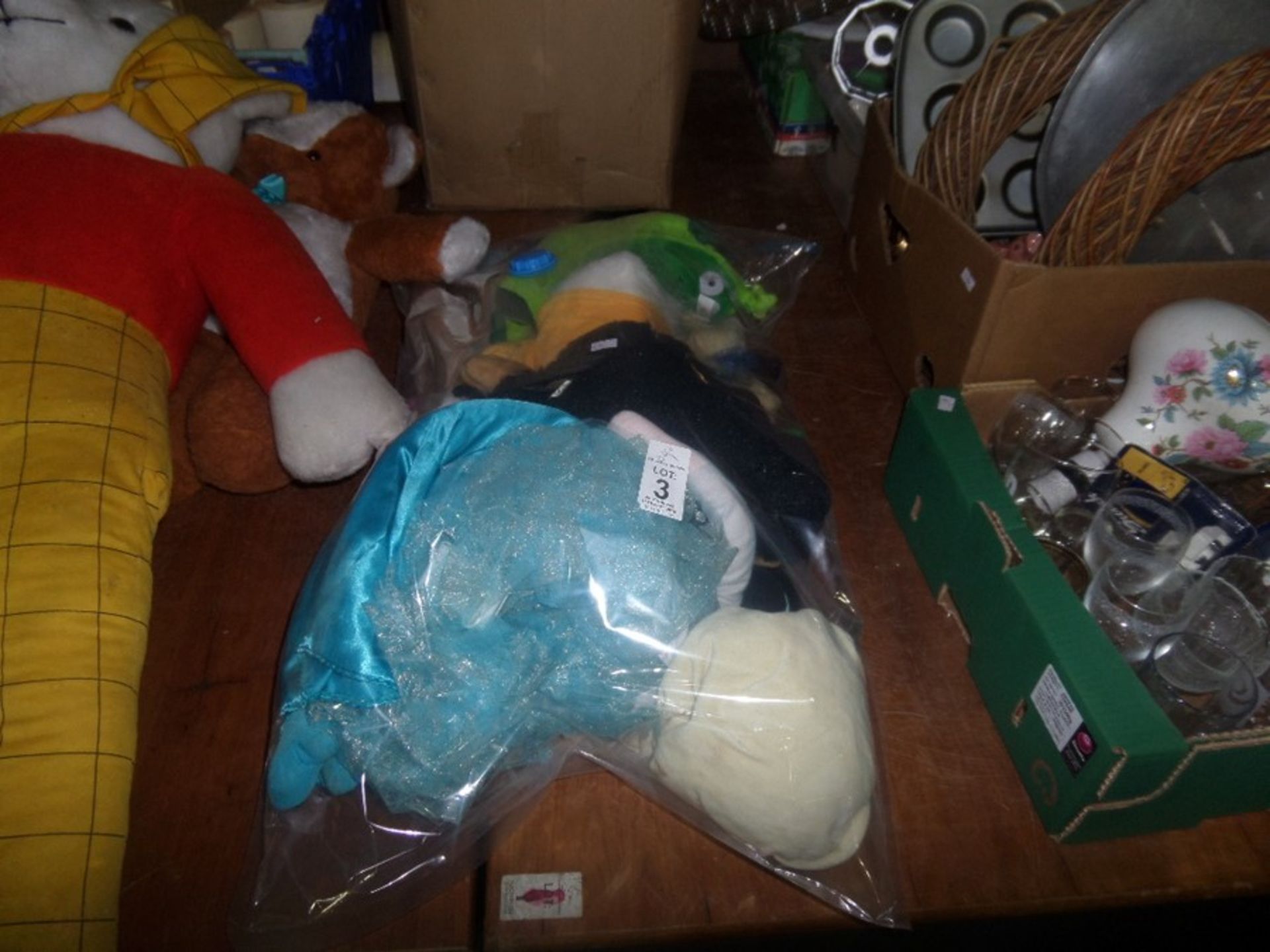 BAG OF SOFT TOYS